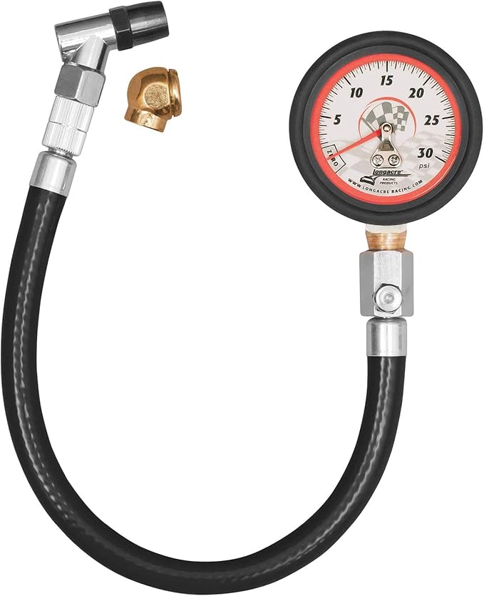 Longacre 52-52024 0-30 PSI Tire Pressure Gauge, 2 Inch
