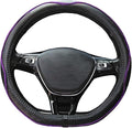 Mayco Bell Flat Bottom Steering Wheel Cover Anti-Slip,Safety,Soft,Breathable,Durable,Full Surround,Comfortable Grip Microfibe