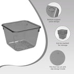 Kitchen Desk Drawer Organizers Storage for Office, Small Acrylic Vanity Trays Makeup Organizer for Drawer Bathroom Plastic Ma