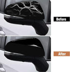 Moonlinks Compatible with Toyota RAV4 2019 2020 2021 2022 2023 2024 Right Side Mirror Cover Replacement, Glossy Black Right Passenger Side Door Rearview Mirror CapTrim for RAV4 RH