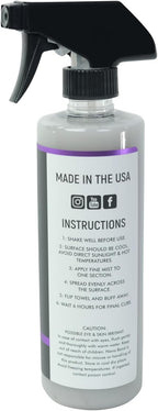Nano Bond Hydrophobic Spray Ceramic Detailer - SiO2 Coating for Cars, RVs, Boats, Motorcycles, & ATVs, Headlight Restoration 
