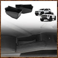 Muslogy Front Door Handle Inserts Box Interior Storage Organizer Compatible with 2024 2025 2026 Toyota Tacoma&2025+ 4Runner Accessories Door Grab Handle Pocket Side Armrest Phone Pocket Organizer 2PCS