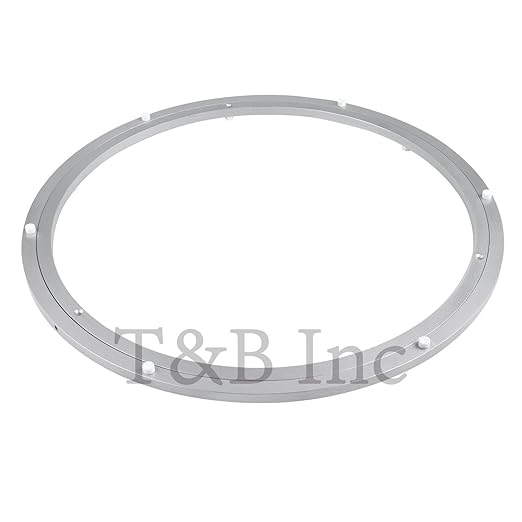 TamBee 24 Inch Lazy Susan Hardware Turntable Bearing 380 lbs Load Capacity Heavy Duty Lazy Susan Parts Kit Rotating Ring Mech