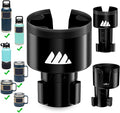 [Upgraded] Integral Ultimate Car Cup Holder Expander - Adjustable Base - Organizer & Expander for Vehicles - Compatible with 