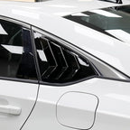 YINGTUU YINGTUU for Honda Accord Accessories 10th Gen 2018 2019 2020 2021 2022 Rear Window Louvers Blinds Trim-Glossy Black