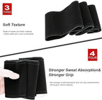 AUTOXBERT 38cm/15 Suede Leather Non-Slip Steering Wheel Cover DIY Hand Sewing Cowhide Leather Skidproof Car Protector with Ne