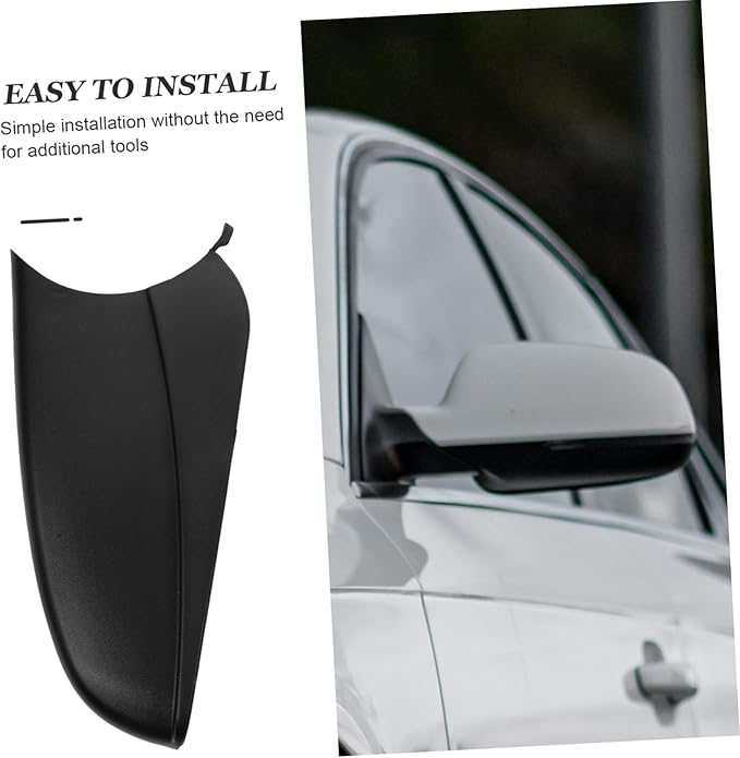 Rearview Mirror Cover Right for Car, Durable Material Protects Rearview Mirror from Damage, Easy Installation Vehicle