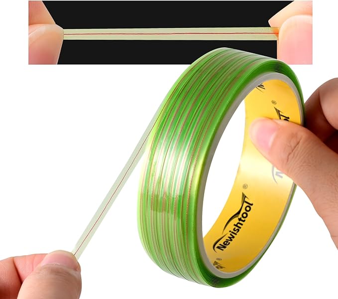 NEWISHTOOL Pro Vinyl Wraps Applicator Tool Kit Window Tint Film Car Wrapping Tools Includes 164Ft Knife Less Tape, Felt Squeegee, Plastic Scraper, Wrap Knife and Blades, Magnet Holders (NT026-A)