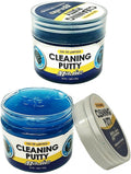 2 Pk Car Cleaning Gel Interior Detailing Auto Putty Dust Crevice Cleaner Slime Dirt Removal Wipe Auto Scratch-Free Reusable D