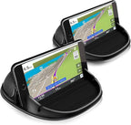 Loncaster 2 Pack Dashboard Car Phone Holder Mount, Universal Cell Phone Automobile Cradles Ultra Stable Slip Free Hands Free Car Accessories Compatible for iPhone, Most Smartphones and GPS