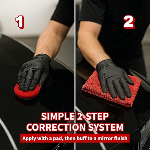 Renegade Products Graphene + Ceramic Black Paint Polish with Sio2, 1 Year Coating for Enthusiasts and Professionals