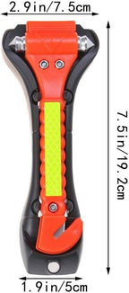Car Safety Hammer 4 Pack, Window Glass Breaker and Seat Belt Cutter, 2-in-1 Emergency Auto Car Escape Tool, Life Rescue Tools