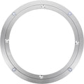 uxcell Aluminium Lazy Susan Turntable Bearing, 10 inch Round Rotating Bearing Turntable Base for Kitchen Dining Table（Base On