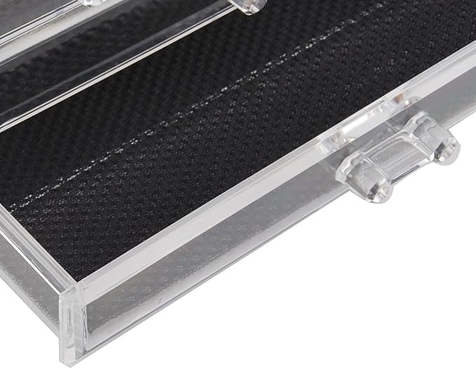Ruilogod Acrylic Cosmetics Storage Case Display Box Jewelry Holder Organizer Set 2 in 1 (id: e39 e9b f76 1b8 295