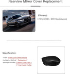 Left Driver Side Mirror Cover Cap Compatible with Honda Accord 2008-2012 Prime Color,Not Painted Yet