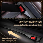 Car Seat Gap Filler 2 Pack - One Second Embedded Car Seat Crack Gap Filler for Holding Water Cup/Phone/Key - Car Inserts Between Seats