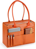 File Tote Bag, Portable File Organizer Box Hanging Filing Box Desktop File Folder Document Storage Organizer with Pockets and
