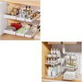 Delamu 3 Pack Drawers + 2 Sets of 3-Tier Under Sink Organizers