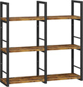 31.5 Inch Floating Shelves, 6 Tier Wood Shelves for Wall, Heavy Duty Wide Wall Mount Shelves for Living Room Bedroom Kitchen 