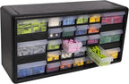 Akro-Mils 26-Drawer Plastic Drawer Storage Cabinet for Garage Organization, Bead Organizer, Building Bricks Storage, Teacher 