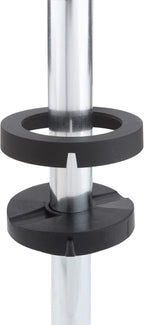 Rev-A-Shelf 2 Tier Full-Circle Lazy Susan for Corner Base Cabinets Plastic 28" Double Shelf Swivel Kitchen Spice/Can Organize
