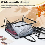 12pcs Clear Storage Bags 40L Large Plastic Blanket Storage with Zipper and Handle Closet Organizers Containers Foldable Movin