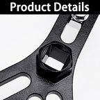 Osilly Car Fuel Pump Removal Tool, Adjustable Fuel Lid Tank Cover Collar Ring Spanner, Auto Fuel Pump Lock Ring Removal and R