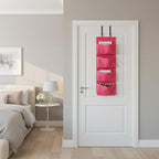 YNR Over Door Storage with 4 Pockets Strong and Durable, Hanging Wardrobe Storage Organiser Practical and Spacious, Hanging S
