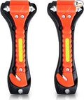 Car Window Breaker, Safety Hammer - Emergency Escape Tool, Window Breaker Seatbelt Cutter, Life Saving Survival Kit with Ligh