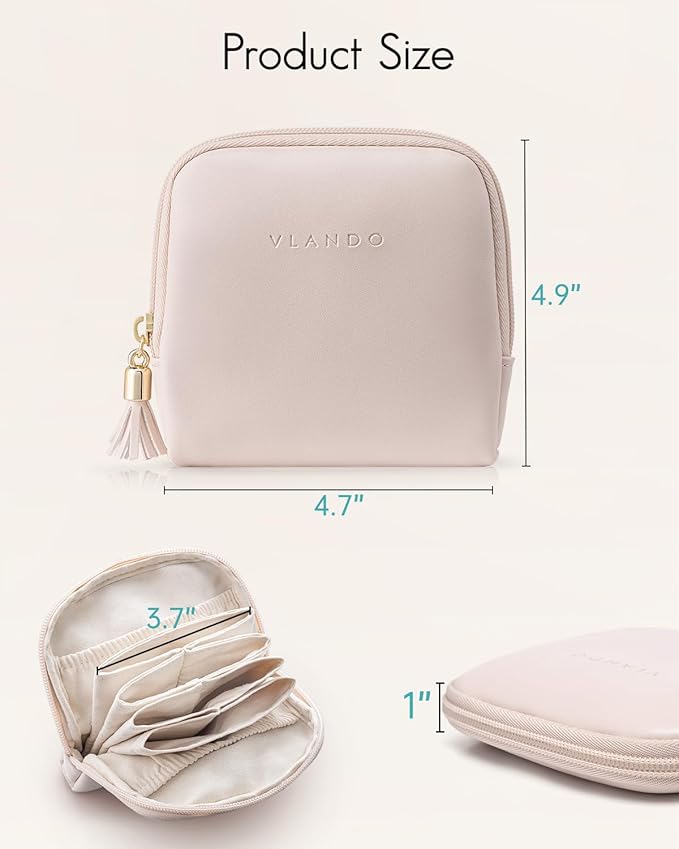 VLANDO Small Travel Jewelry Organizer,Bridesmaid Gifts,Jewelry Pouch Bags,Velvet Jewelry Storage Bag for Bracelet Rings Earri
