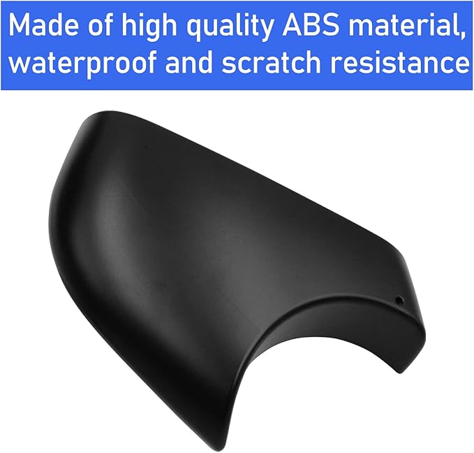 Jaronx Compatible with Tesla Model Y Mirror Lower Cover 2018-2025,Left Drive Side Rearview Mirrors Base Trim Bottom Cover Replacement for Tesla Model Y Accessories(Left)