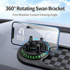 Multi-Functional Support Anti-Slip Pad, 360° Rotatable Multifunction Car Anti Slip Mat Phone Holder, Anti Slip Car Dash Grip 