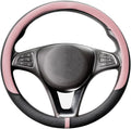 COFIT Breathable Car Steering Wheel Cover 16 inch Auto Universal Leather Wrap Non-Slip Steeringwheel Protector Automotive Int