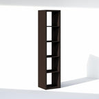 Furinno Cubic Closet Organizers and Storage, 5-Cube Closet Organizer, Open Shelf Closet Storage, Extra Thick Frame for Wardro