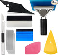Mandark 8PCS Car Window Tint Tool Kit, Vehicle Glass Protective Film Installing Tool with Squeegee & Cutting Knife, Auto Window Vinyl Wrap Application Tint Set, Universal for Vehicles