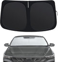 Side Window Sunshades Intended for Hyundai Elantra 2021-2025, Front Window Shades Custom Fit for Elantra, Foldable Car Sun Shield with Steering Wheel Sunshade to Block UV Keep Car Cool