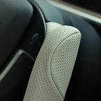 MEWANT Hand Stitched Tesla Model S Yoke Steering Wheel Cover Wrap for Tesla Model S 2021-2023 / Model X 2021-2023 Tesla Yoke Steering Wheel Accessories