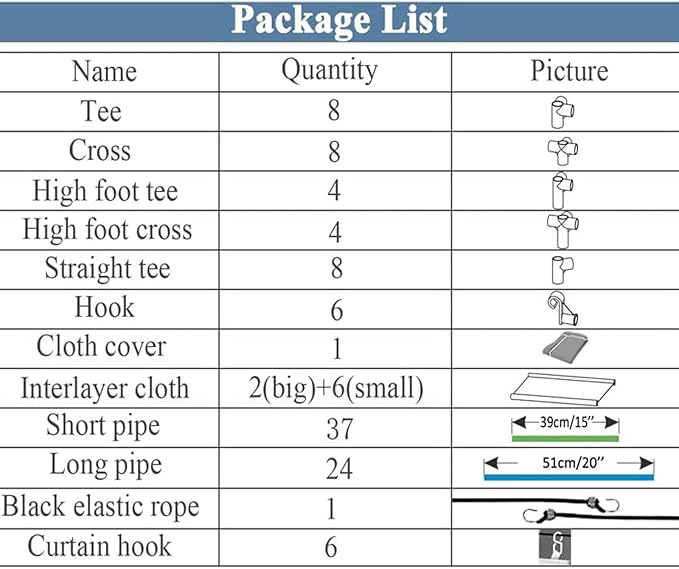 Clothes Organizer 3 Hanging Rod Shelf Portable Closet with Cover Clothes Rack Standing Closet Clothes Storage Wardrobe Garmen