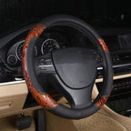 Steering Wheel Cover,Anti Slip Cover,Crocodile Grain Leather