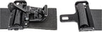JEGS Black Latch & Link Ultra Series Harness Lap Belt | Made In USA | 3" Wide | Smooth Operating Pull Down Lap Adjusters | High Strength Steel Mounting Hardware | 64" Length | SFI 16.1 Rated | Black