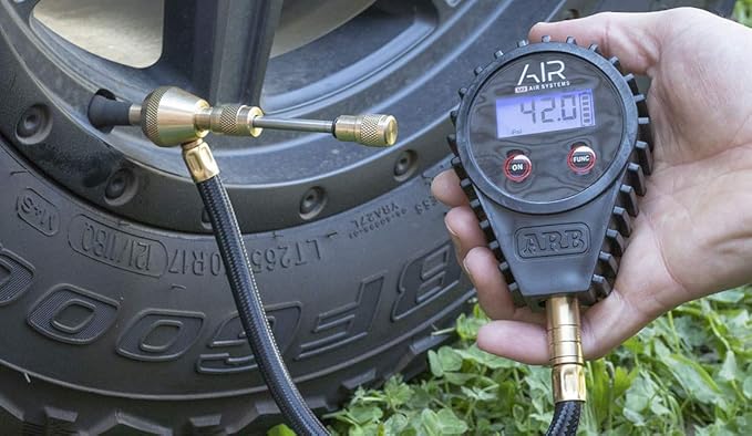 ARB510 ARB E-Z Digital Tire Deflator and Pressure Gauge with Storage Pouch Air Systems, PSI BAR Kpa Kgf