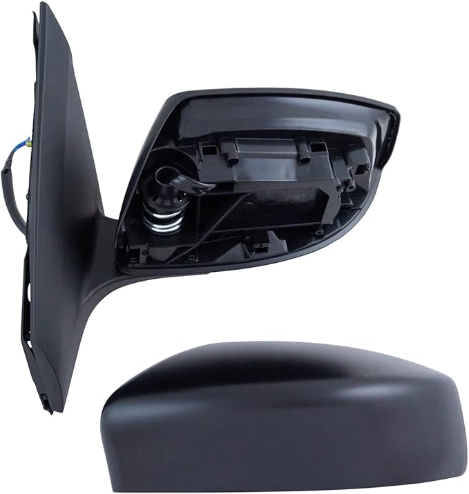 TRQ Driver & Passenger Side Power Heated Mirror Set Paint to Match Compatible with 2013-2019 Nissan Sentra NI1320262 NI132028