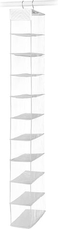 Whitmor 10 Section Hanging Shoe Shelf
