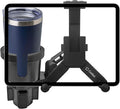 Cellet Tablet Mount with a Cup Holder Base Compatible for Apple iPad Pro, Air, Mini, Samsung Galaxy Tab, Surface Go (Extra Cup)