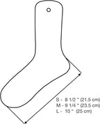 TATYZ Cardboard Sock Inserts Form Blockers, Sock Shaper and Organiser for Storage or Display - 10 PCS (Small)