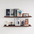 NEXHOME PRO Floating Shelves for Wall Set of 2,36 Inches Picture Ledge Shelf, Kids Bookshelf Wall Mounted for Living Room Bed