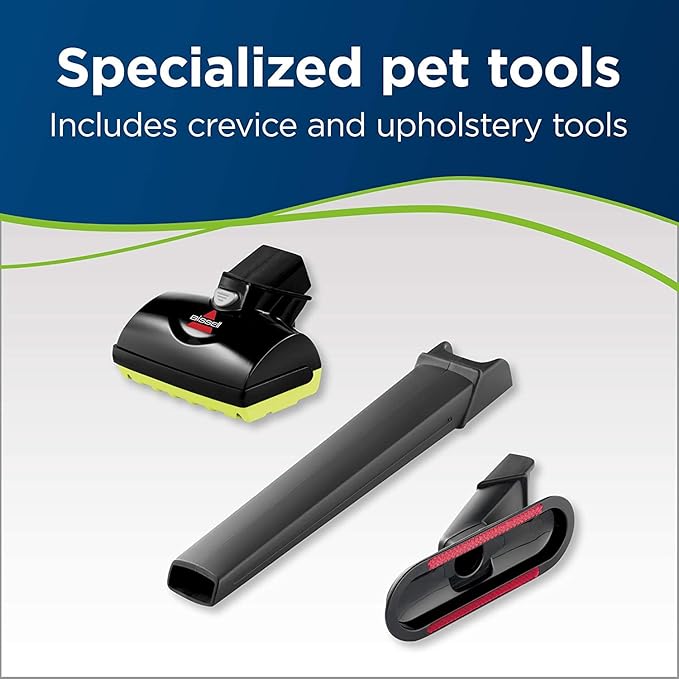 Bissell Pet Hair Eraser Cordless Hand Vacuum, Home, Auto, and Pet Vacuum, Crevice Tool, Upholstery Tool, and Motorized Brush 