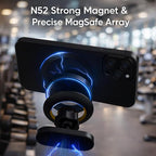 Magnetic Phone Holder for Gym, 360° Rotation Adjustable Strong Magnets, Gym Accessories, Phone Mount to Metal Surfaces, Gym Essentials for Men and Women