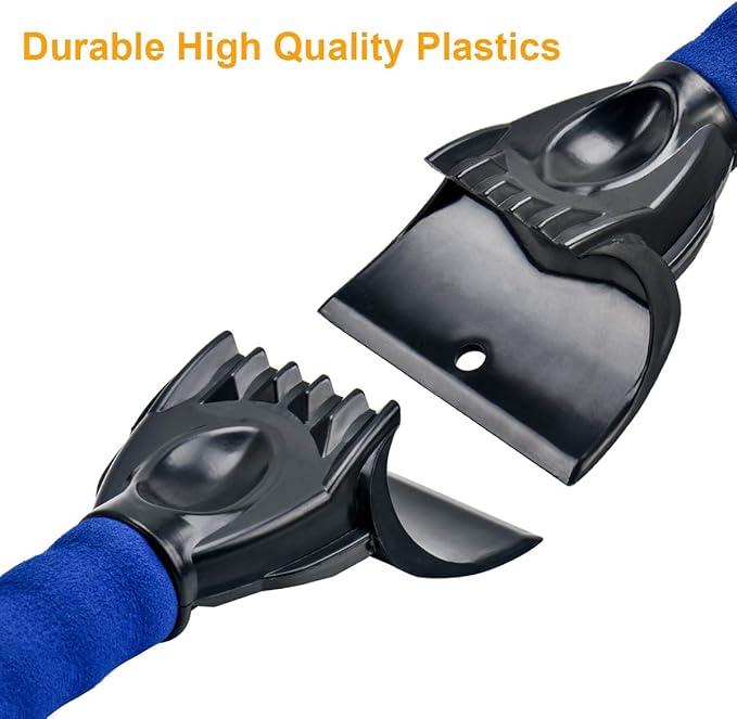 Ice Scraper for Cars and Small Trucks - Dang Near Indestructible Ice Scrapers for Car Windshield from Scrape Frost and Ice