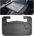 Steering Wheel Tray for Ram 2500/3500 Crew Cab 2019-2024, Portable Auto Laptop Desk Mount Eating Table Driver Food Holder Seat Hook On Accessories